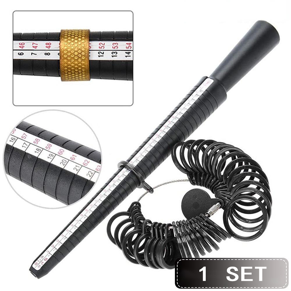 Jewelry Making Uk - 1Set Plastic Ring Sizer Kit -