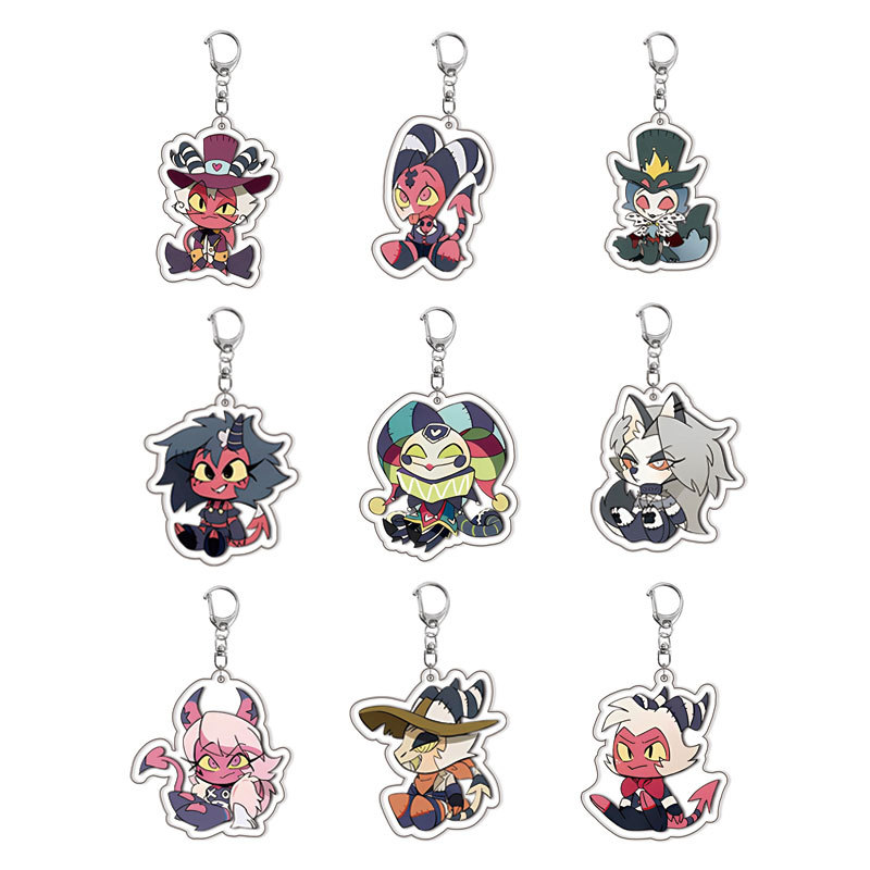 Jewelry Making Hobby - Hazbin Hotel New Acrylic Popular Anime