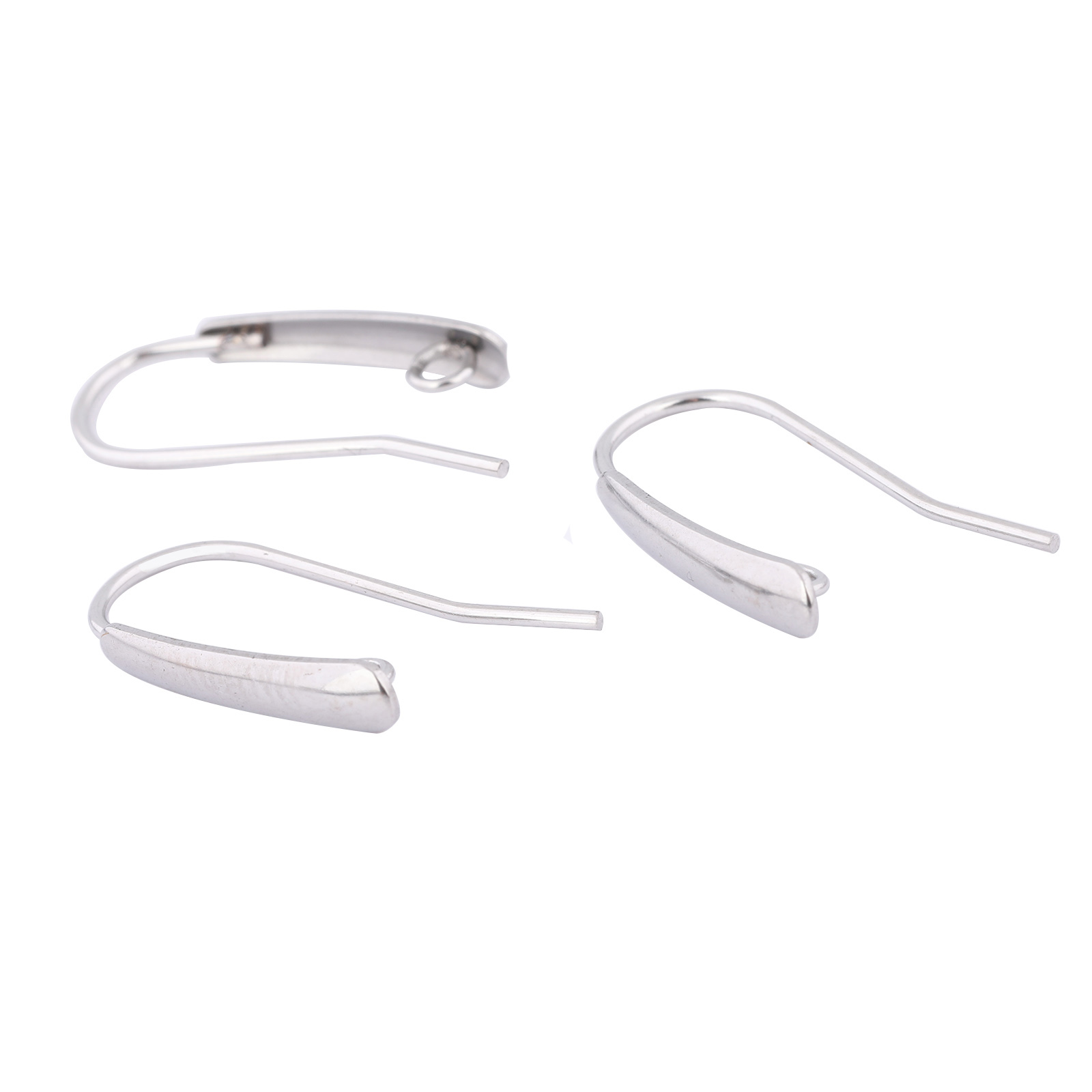 Jewelry Making Hobby - 40pcs Stainless Steel Earring Hooks Findings