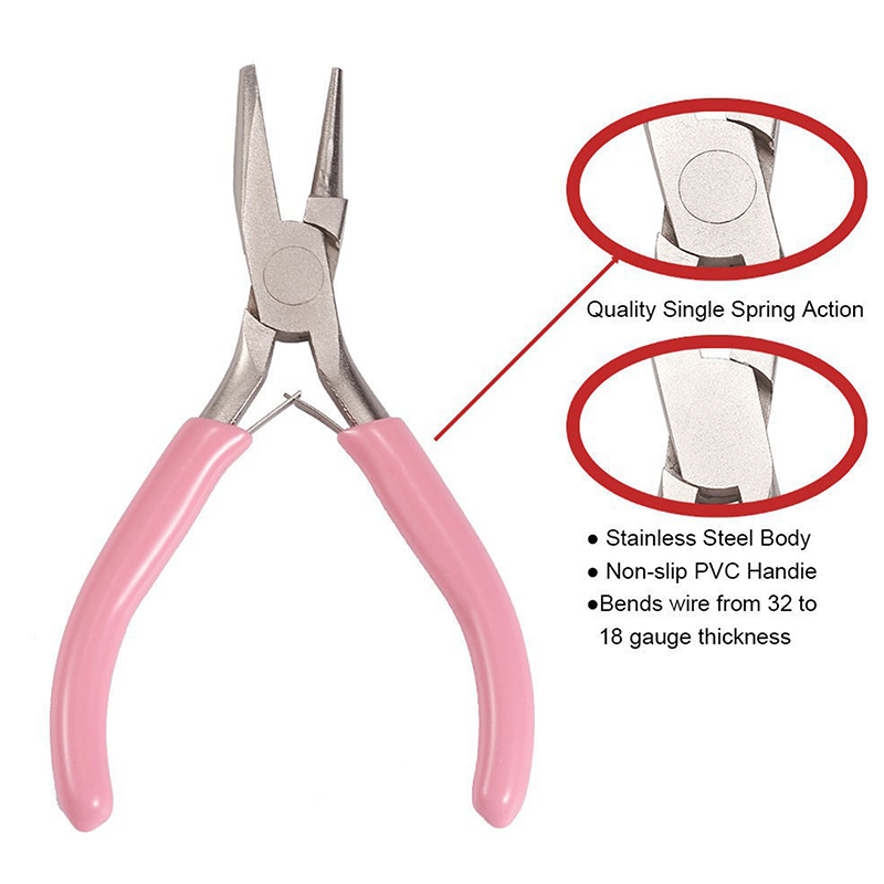 Jewelry Making Pliers - Round Concave Pliers Wire Looping Pliers
