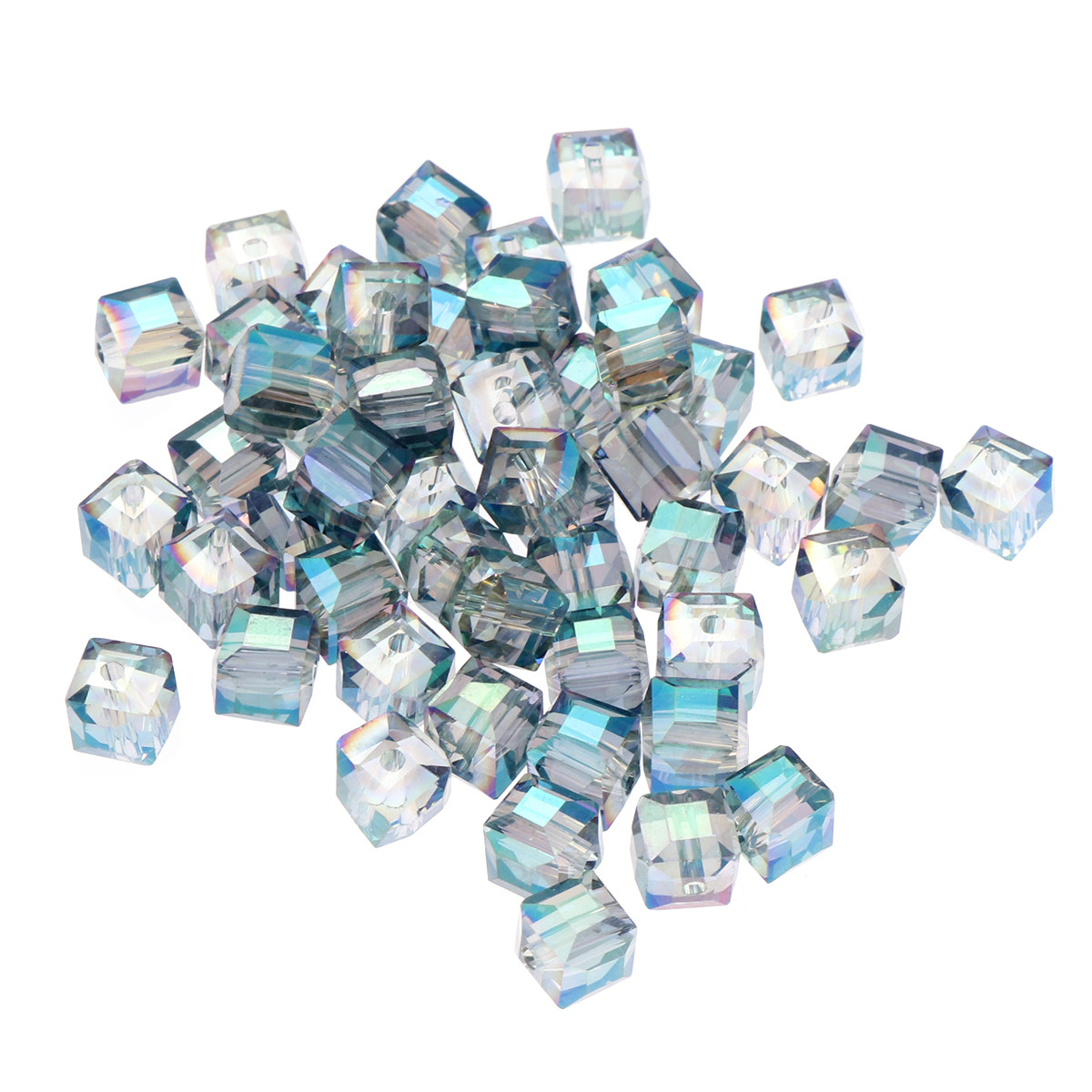 Jewelry Making The Well - 50Pcs Safe Smooth Crystal Beads 8Mm