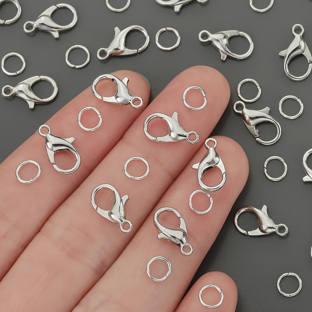 1/2/300pcs Lobster Clasps Open - огляд і ціна Jewelry Making Ring Tool