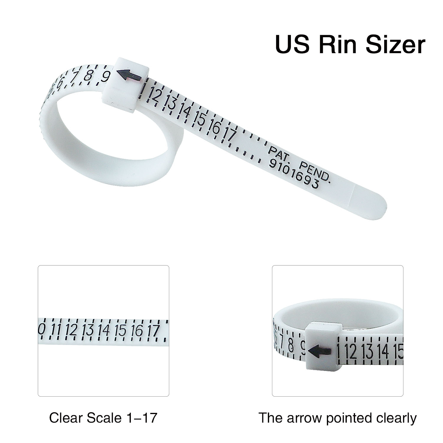 Plastic UK/US/EU/JP/HK Ring Si - огляд і ціна Jewelry Making Uk