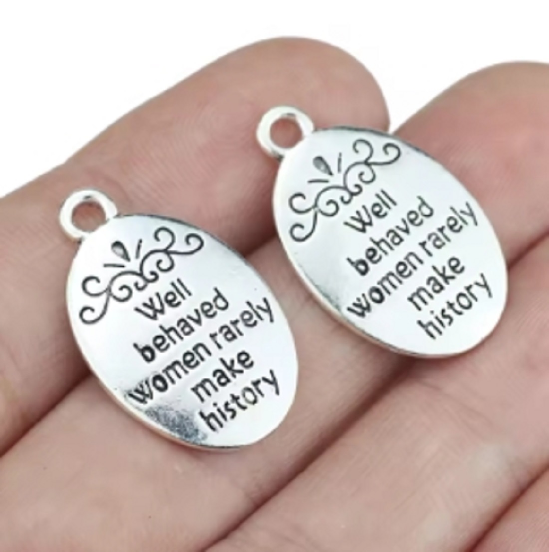 10 Pcs/Lot Oval Antique Silver - огляд і ціна Jewelry Making The Well