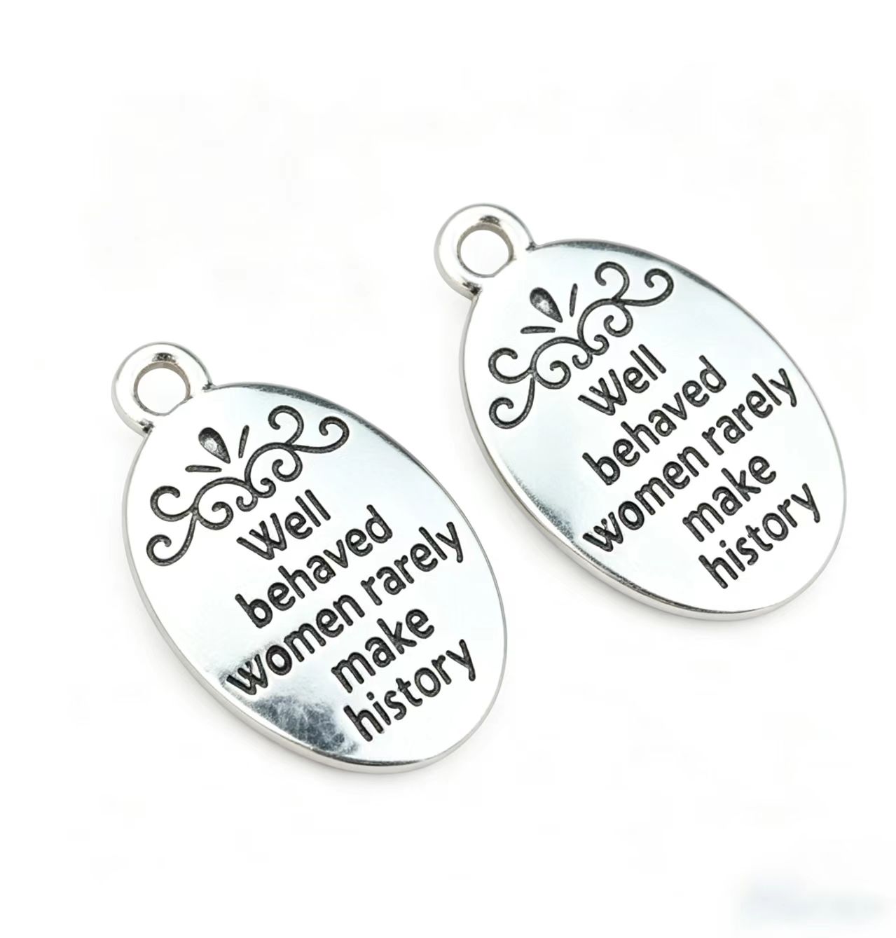 10 Pcs/Lot Oval Antique Silver - огляд і ціна Jewelry Making The Well