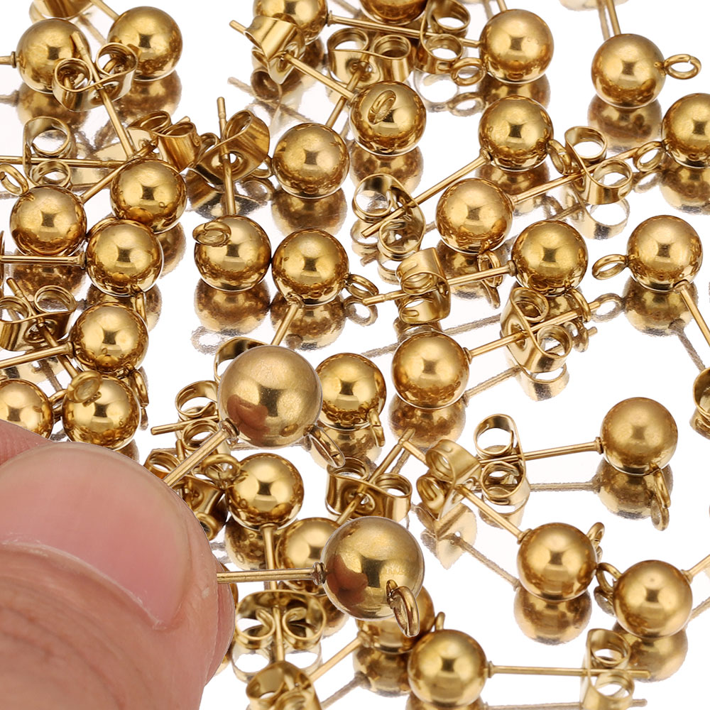 20pcs Stainless Steel 4 5 6 8m - огляд і ціна Jewelry Making Supplies Wholesale