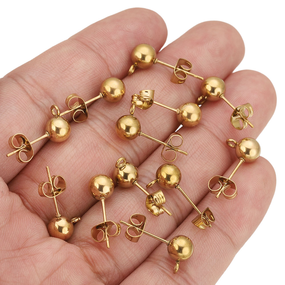 20pcs Stainless Steel 4 5 6 8m - огляд і ціна Jewelry Making Supplies Wholesale