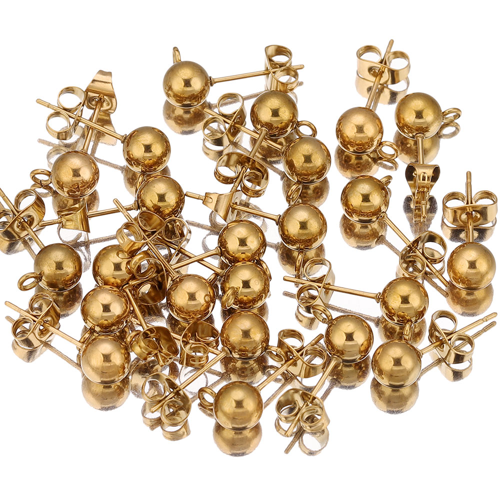 20pcs Stainless Steel 4 5 6 8m - огляд і ціна Jewelry Making Supplies Wholesale