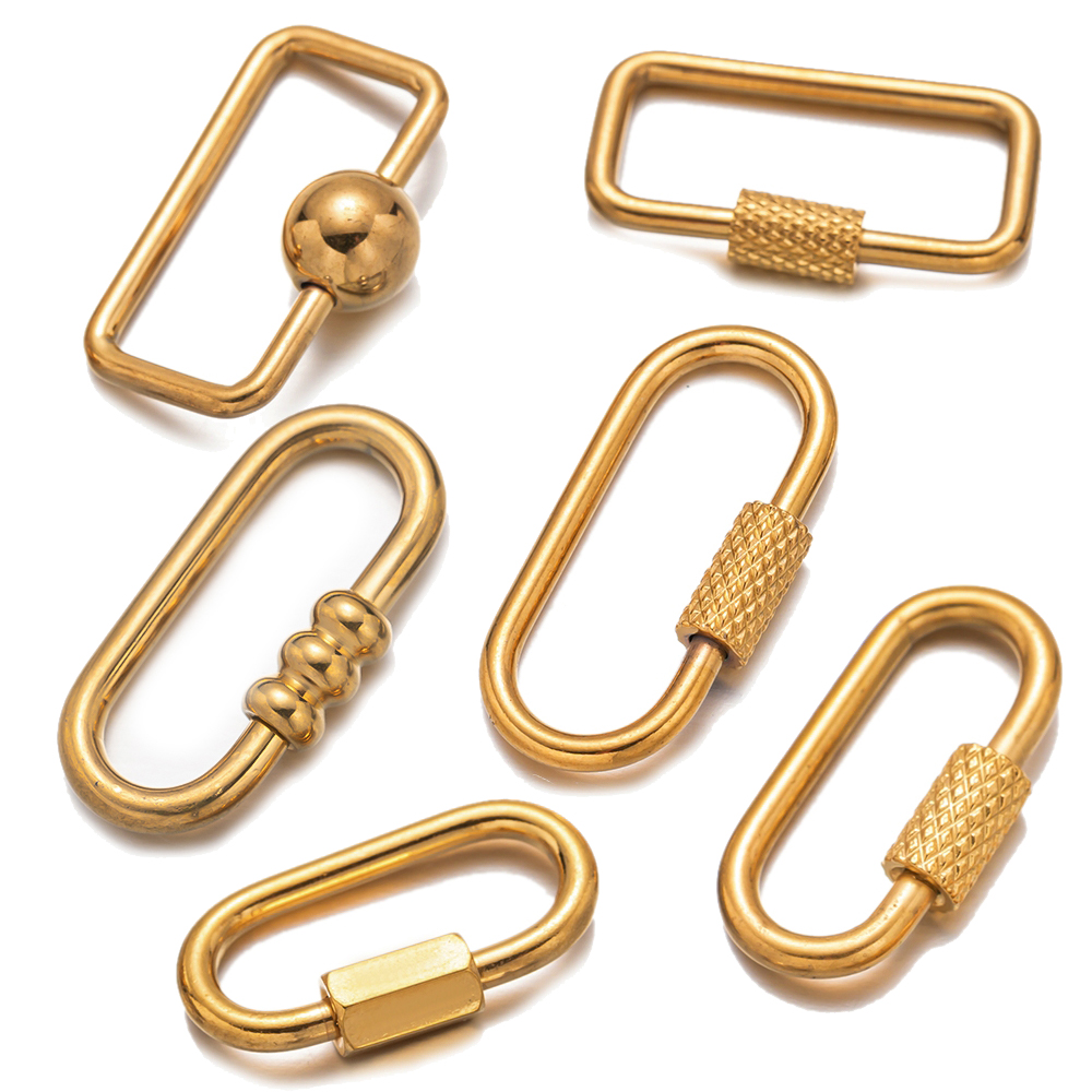 5pcs Stainless Steel Small Ova - огляд і ціна Jewelry Making Charms