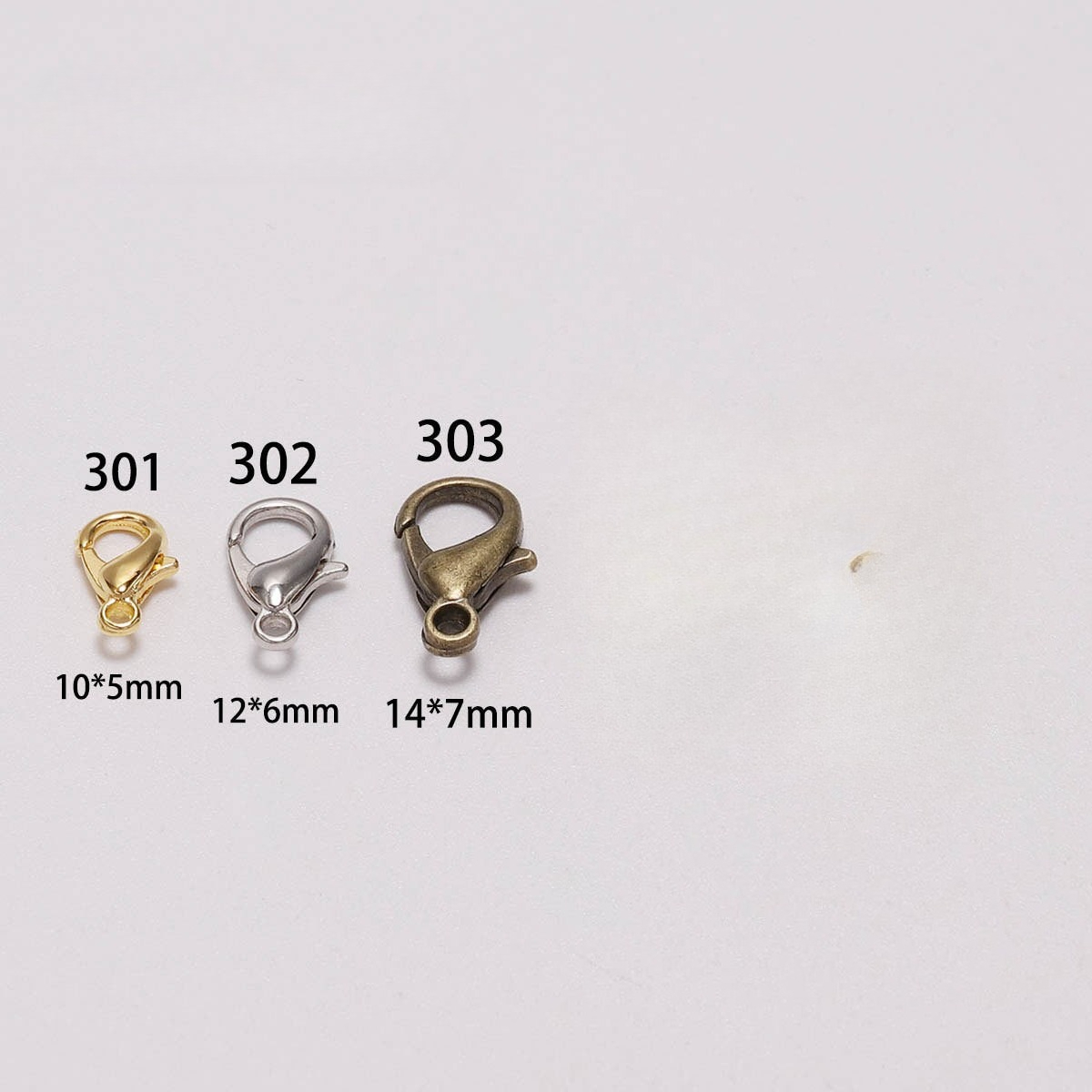 100pcs 9 12 14mm Zinc Alloy Lo - огляд і ціна Jewelry Making Kit For Adults