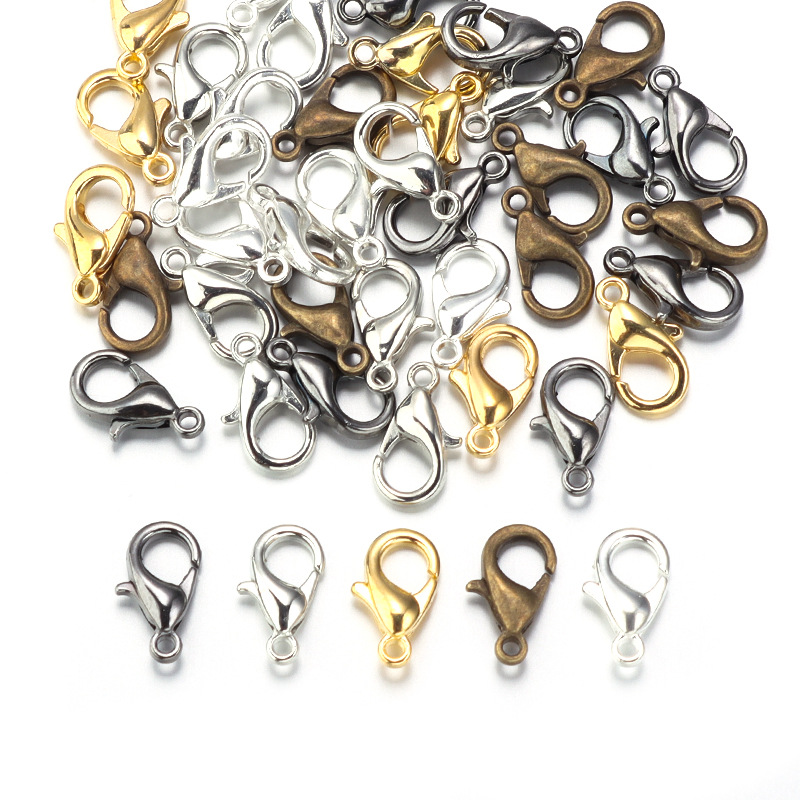 100pcs 9 12 14mm Zinc Alloy Lo - огляд і ціна Jewelry Making Kit For Adults