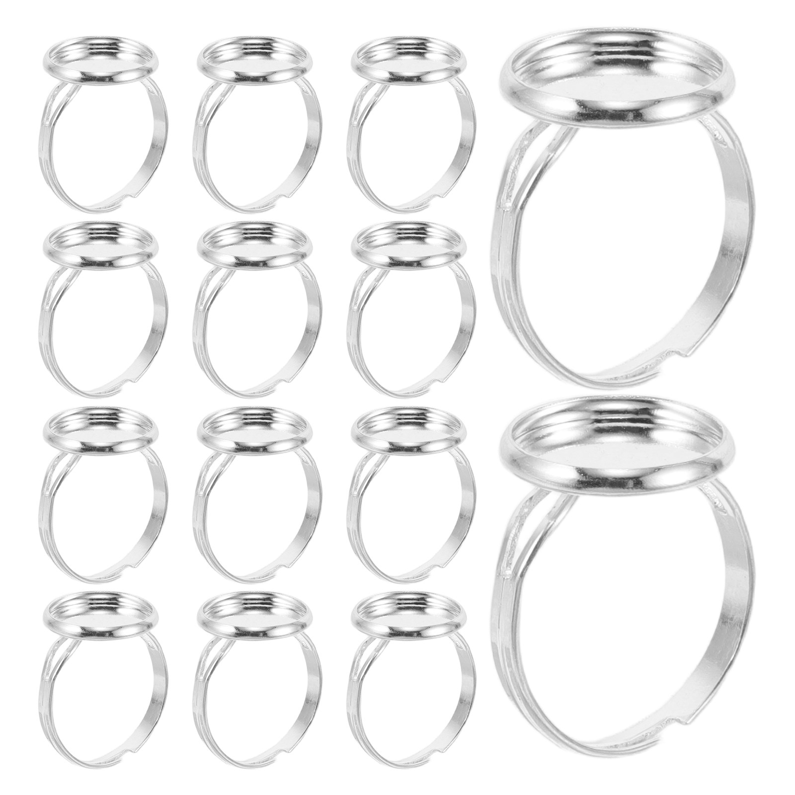 60Pcs Adjustable Ring Bases Bl - огляд і ціна Jewelry Making Ring Tool