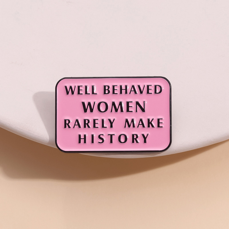 Girl Power Enamel Brooches Fem - огляд і ціна Jewelry Making The Well