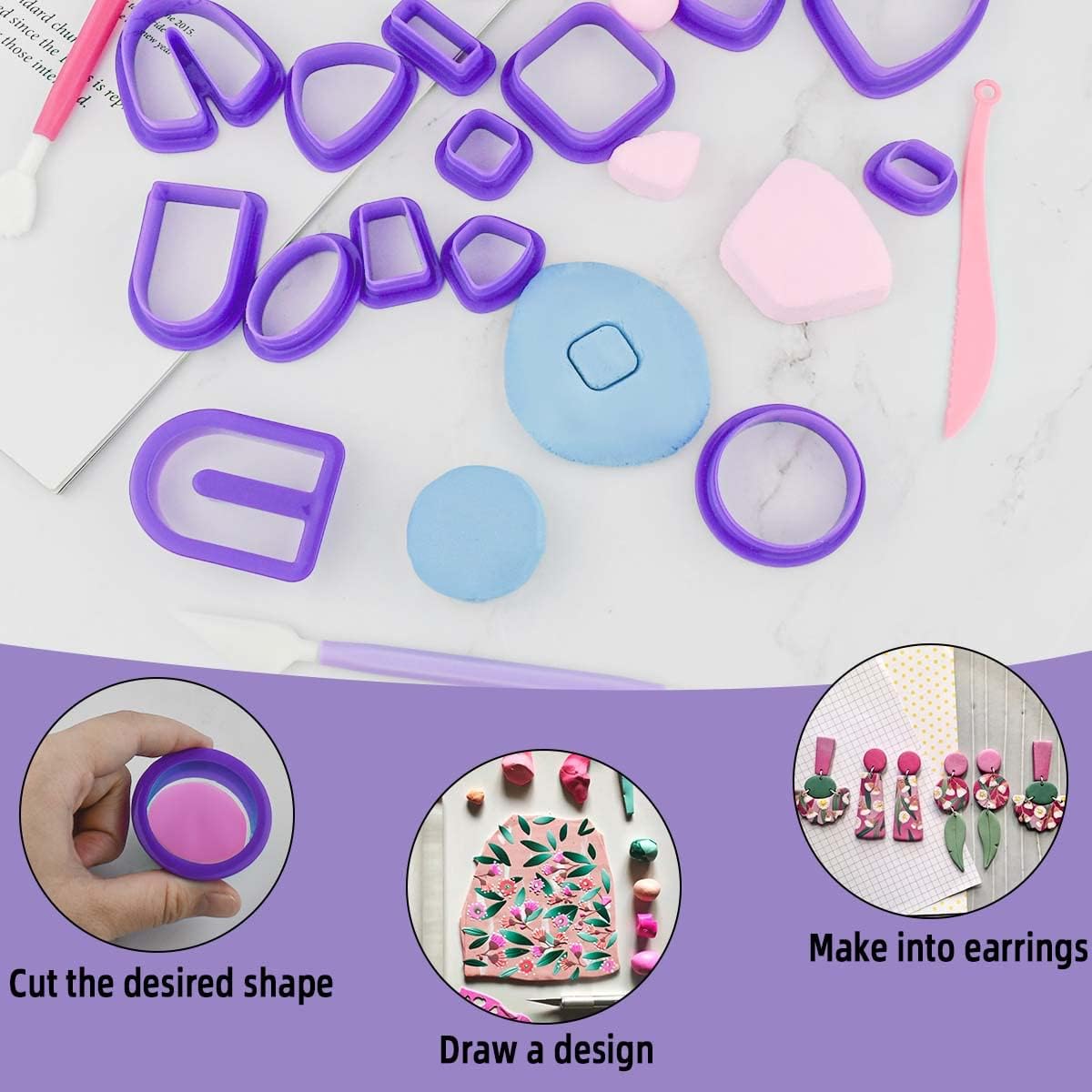 Polymer Clay Earring Making Ki - огляд і ціна Jewelry Making Ring Tool