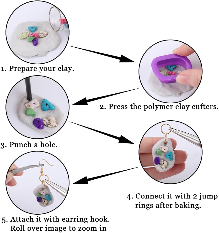 Polymer Clay Earring Making Ki - огляд і ціна Jewelry Making Ring Tool