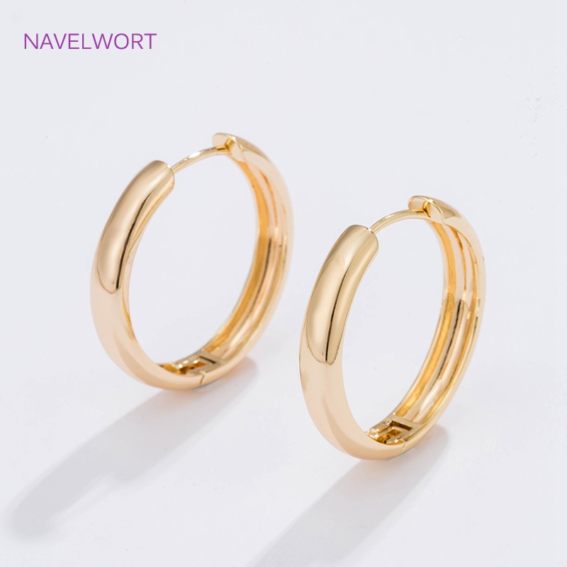 6 Sizes Gold Plated Circle Hoo - огляд і ціна Jewelry Making Hobby