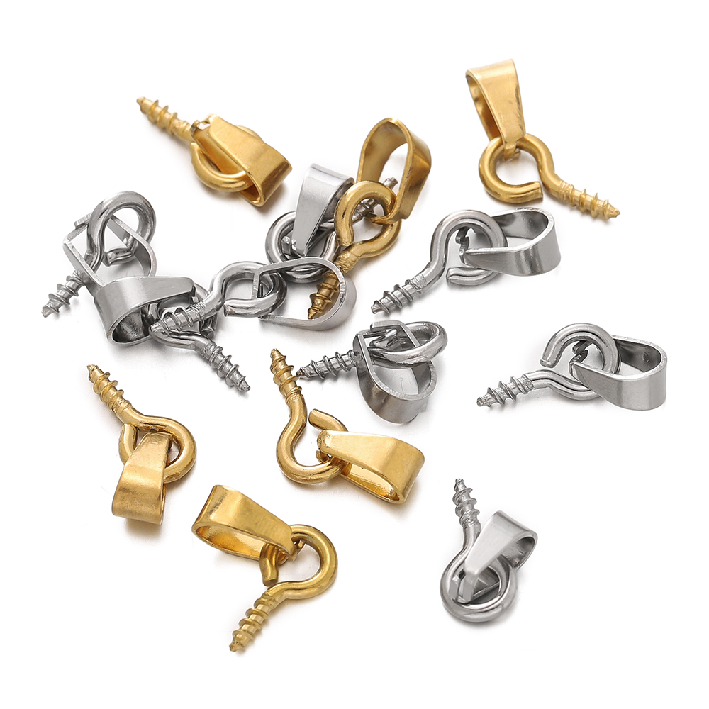 20Sets Stainless Steel Bail Cl - огляд і ціна Jewelry Making Charms