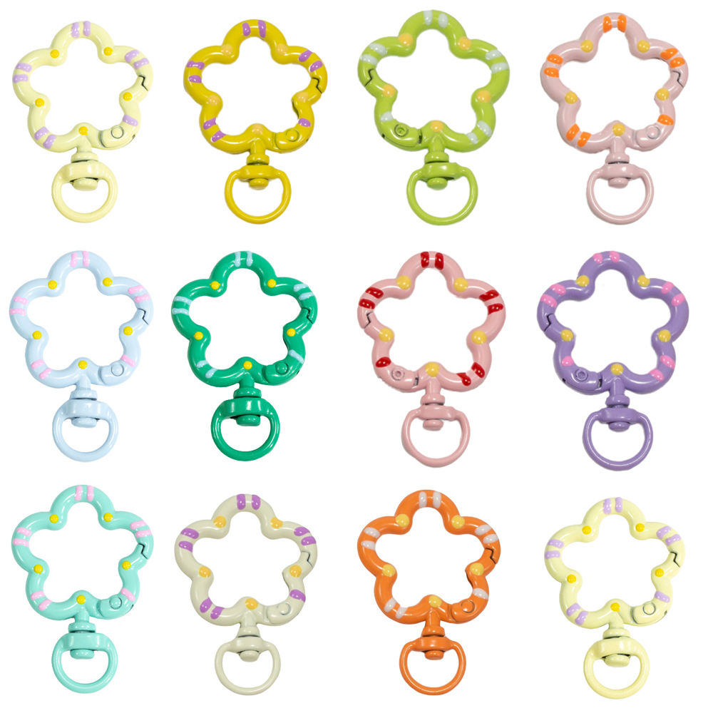 5pcs Flower Metal Lobster Claw - огляд і ціна Jewelry Making Kit For Adults