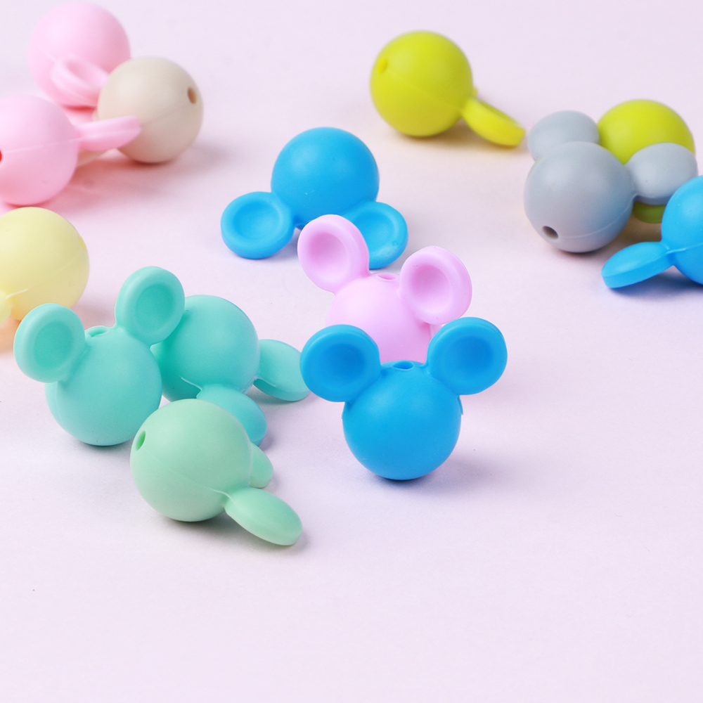 10pcs Silicone Beads Mouse Hea - огляд і ціна Jewelry Making Jig