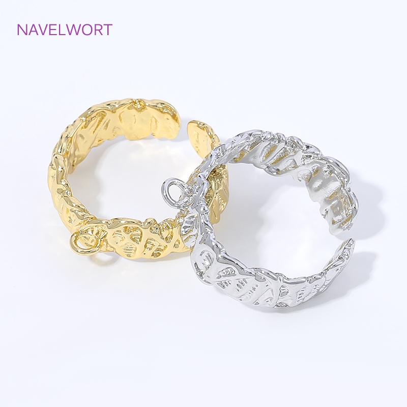 18K Gold Plated Brass Stripe O - огляд і ціна Jewelry Making Ring Tool