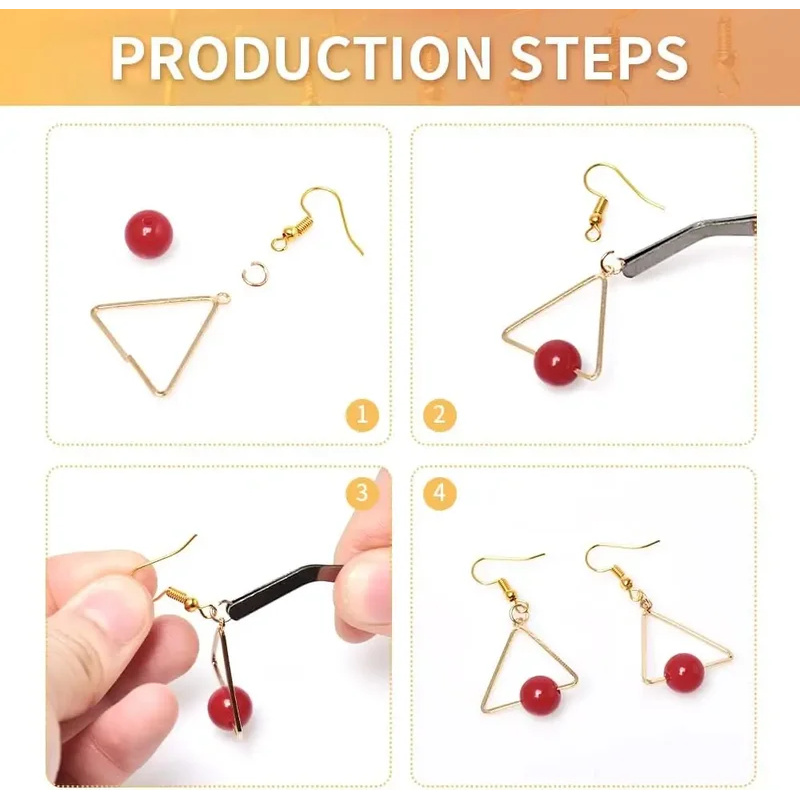 100/500pcs DIY Earring Finding - огляд і ціна Jewelry Making Kit For Adults