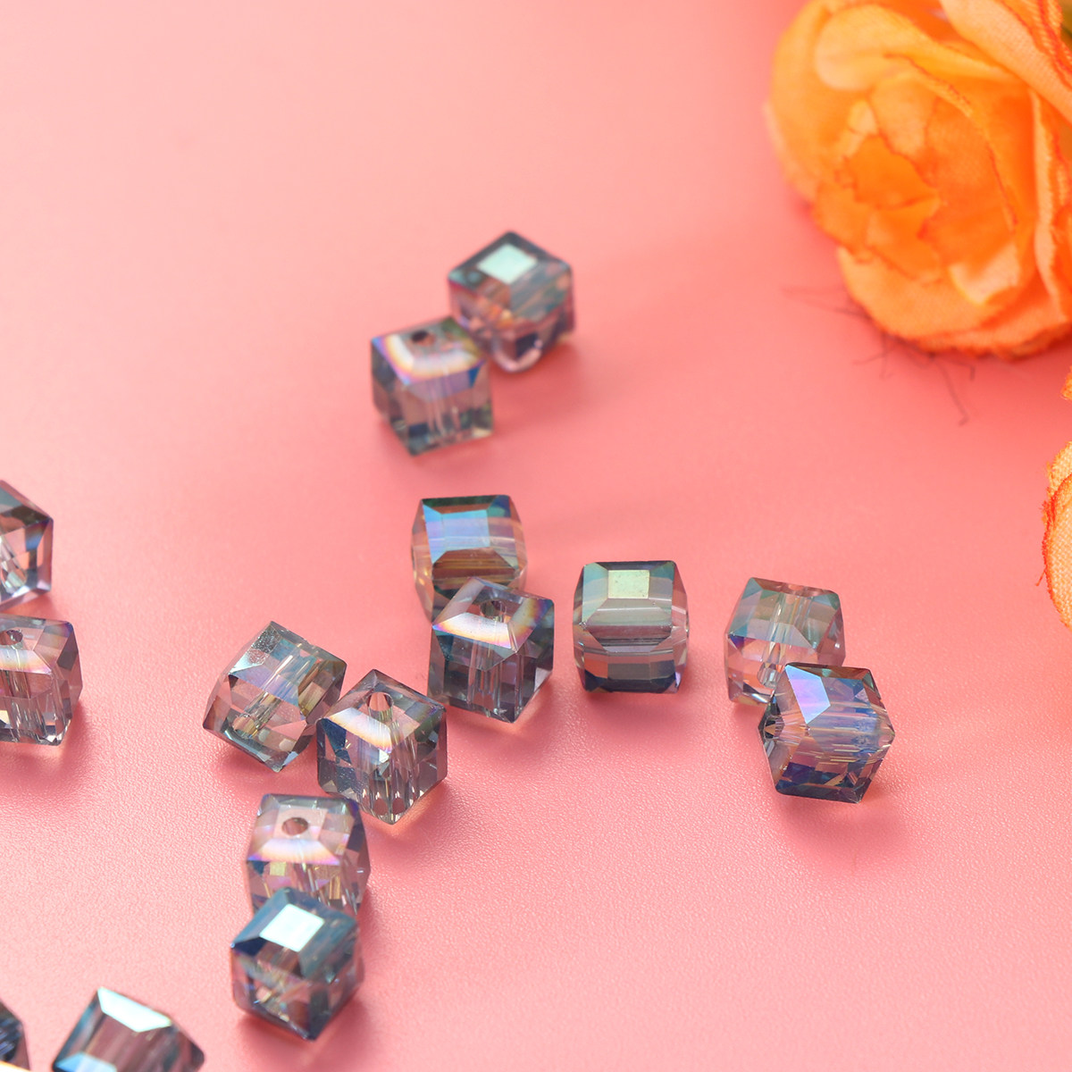 50Pcs Safe Smooth Crystal Bead - огляд і ціна Jewelry Making The Well