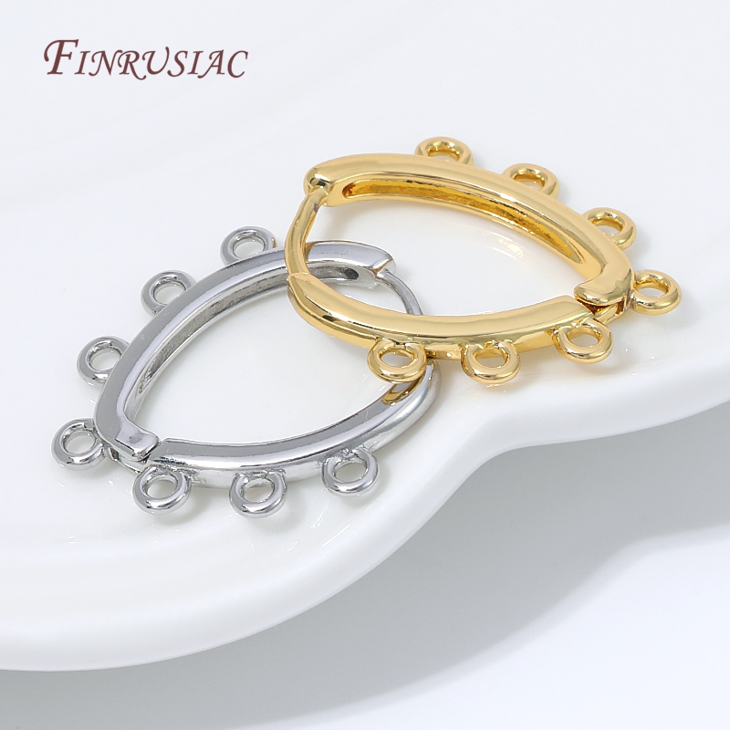 18K Gold Plated Huggie Earring - огляд і ціна Jewelry Making Charms