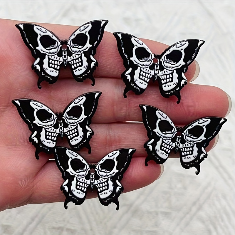 5/10Pcs Halloween Acrylic Skul - огляд і ціна Jewelry Making Event