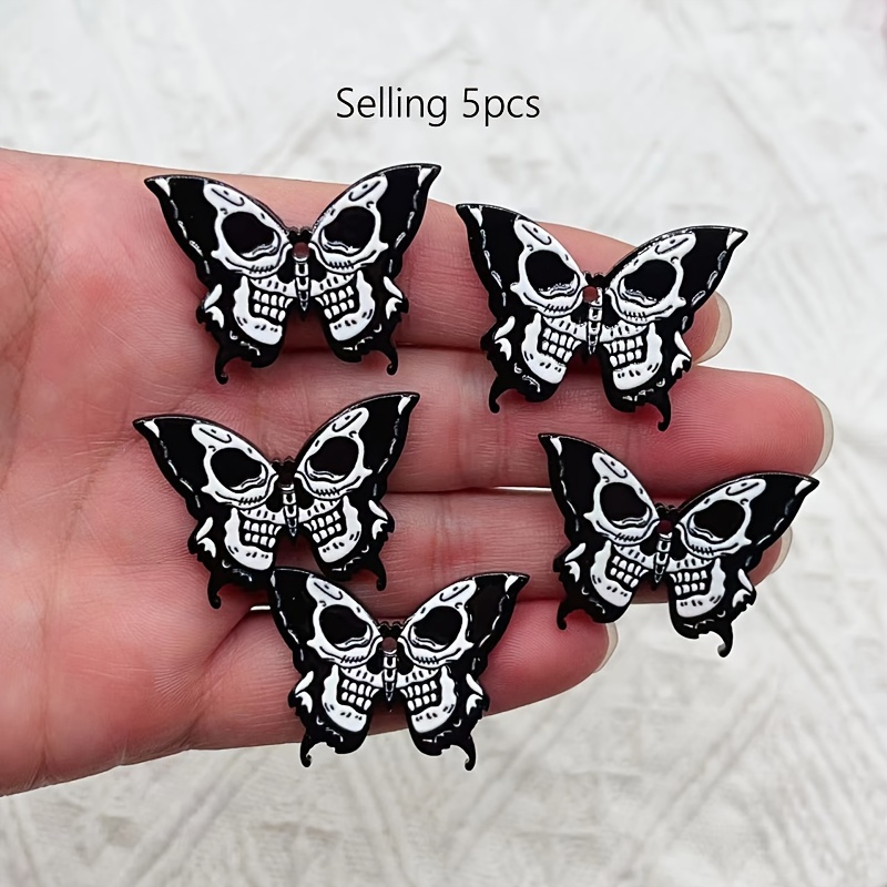 5/10Pcs Halloween Acrylic Skul - огляд і ціна Jewelry Making Event