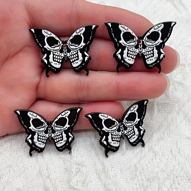 5/10Pcs Halloween Acrylic Skul - огляд і ціна Jewelry Making Event