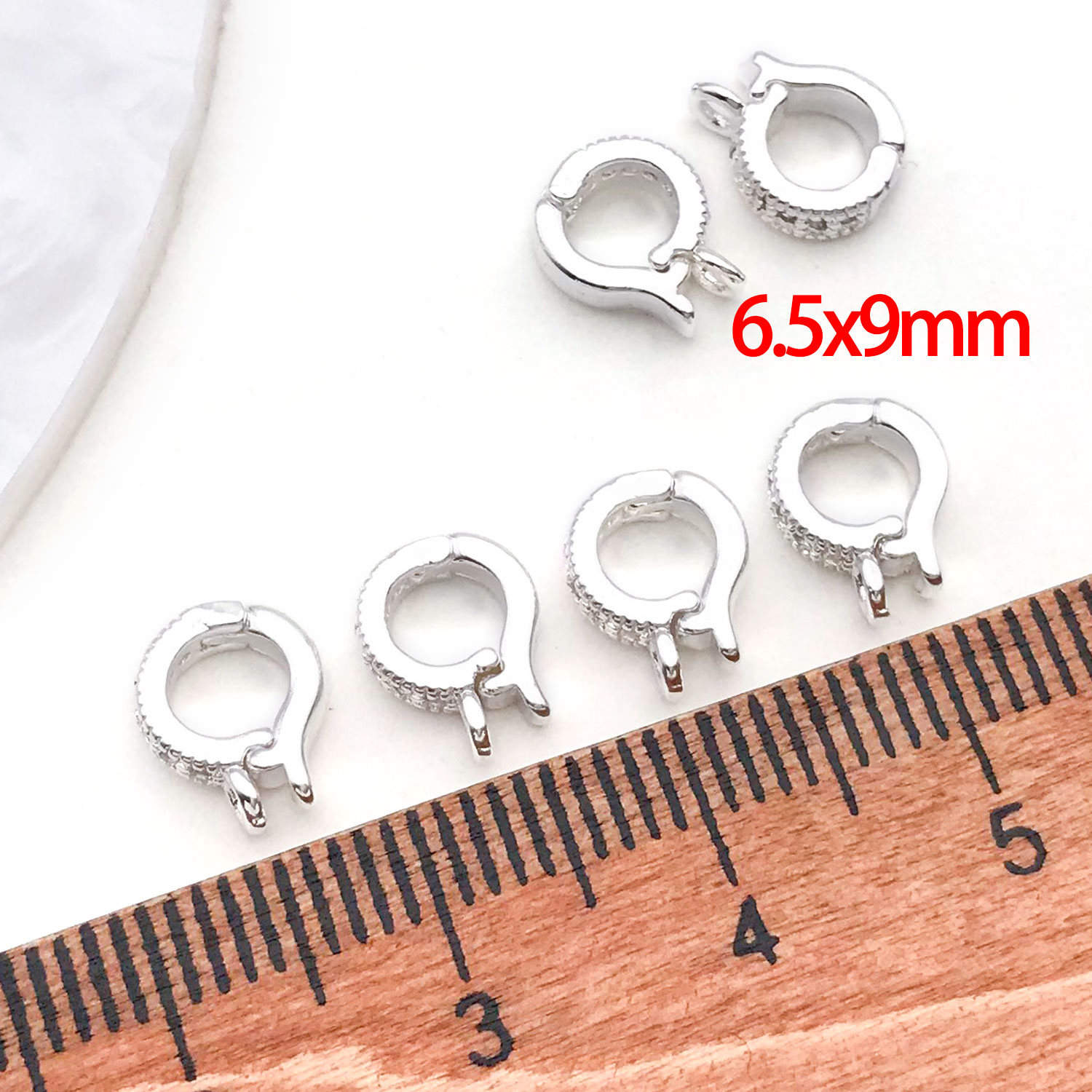 5pcs 18K Real Gold Plated Bras - огляд і ціна Jewelry Making Charms