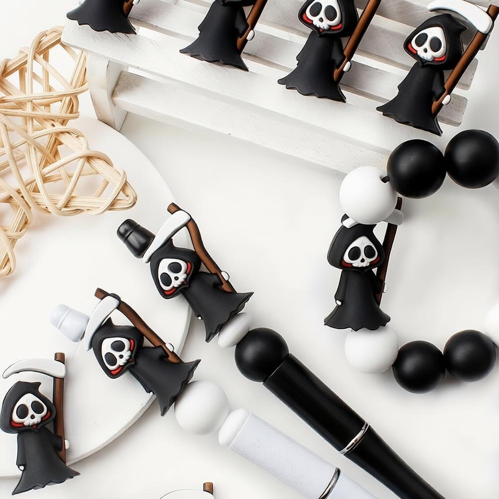 3D Silicone Beads Grim Reaper  - огляд і ціна Jewelry Making Event