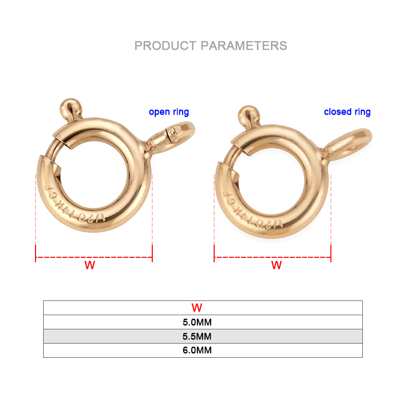 14K Gold Filled Spring Ring Cl - огляд і ціна Jewelry Making Ring Tool