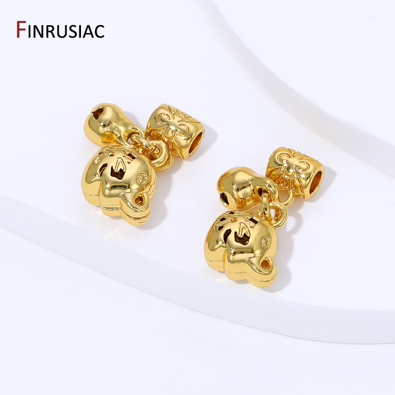 18K Gold Plated Brass Pendant  - огляд і ціна Jewelry Making Charms