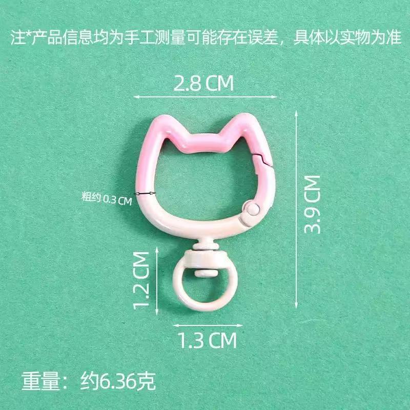5-10PCS Gradient Cute Cat Clas - огляд і ціна Jewelry Making Hobby