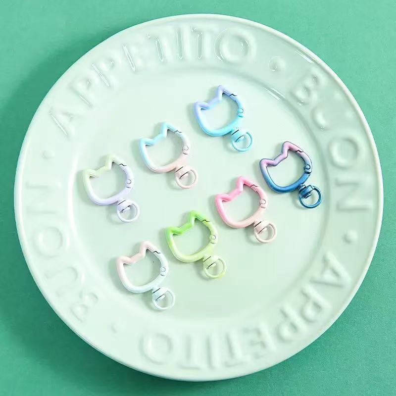 5-10PCS Gradient Cute Cat Clas - огляд і ціна Jewelry Making Hobby